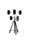 Professional Gimbal Tripod 171cm Aluminum Telescopic Stand with Phone Mount