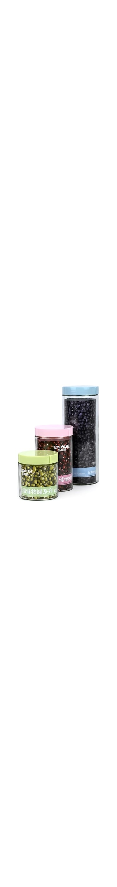 Cuisine Art Heta Canister Set, 3 Pieces (400, 580, 1000ml)