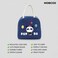 Mobcos Panda Navy Large Capacity Insulated Lunch Bag   Waterproof &amp; Stain-Resistant Meal Tote with Advanced Temperature Retention   Durable Polyester Lunch Bag for Office &amp; School