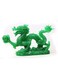 Mose Cafolo Jade Green Chinese Feng Shui Dragon Figurine Statue Sculpture for Luck &amp; Success