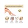 Crystal Hair Removal Eraser &ndash; Reusable Painless Hair Remover &amp; Skin Exfoliator (Golden)