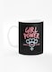 Designer Printed Coffee Mug with Heavy Duty Handle 11oz Ceramic Personalised Gift Mugs Cup [Microwave Safe &amp; Dishwasher Proof] - Girl Power