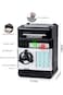 Electronic Piggy Bank &ndash; ATM Money Safe for Kids &amp; Adults, Coin &amp; Cash Saving Box (Black)