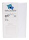 Design 2-Piece Hometex Design Single Size Percale White Flat Sheet Set - 1 Flat Sheet (180x260cm) + 1 Pillow Cover (50x75cm)