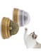 MAKINGTEC 2 Pcs Catnip Toy Ball, Self Adhesive Edible Catnip Toy Rotatable Natural Mint Leaf Rotating Interactive Toy for Cat Teeth Cleaning Indoor Cat Chew