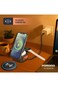 Pocket-Sized Folding Wireless Charger &ndash; 15W Fast Charging for Phone, Watch &amp; Earbuds