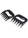 2pcs/1 Pair Bear Paws Claws Useful Meat Handler Fork Tongs Pull Shred Pork Salad Mixer Fruit Vegetable Slicer Cutters BBQ Tools