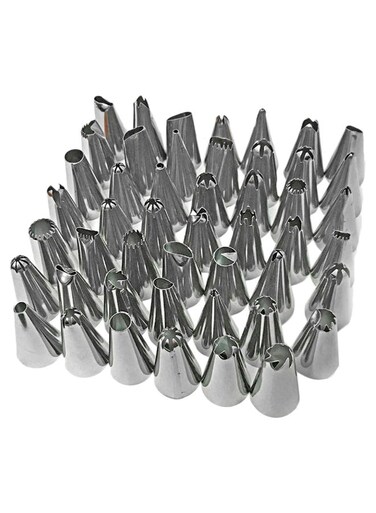 Cake Decorating Turntable Set Silver