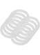 Luxshiny Rubber Seal Rings for Glass Jars, 20Pcs Airtight Silicone Replacement Gasket for Jars Leakproof Silicone Gasket Sealing Rings for Masons Jars 70mm
