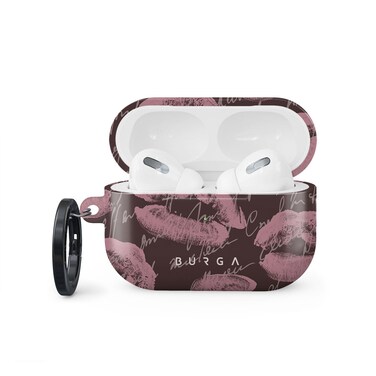 جراب Burga AirPods Pro Melodrama الأنيق الواقي لسماعات Apple AirPods، غطاء شحن LED مرئي، مقاوم للخدش والصدمات