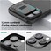 Muzz Camera Protective Cover Case for iPhone 15 Pro max (6.9&quot;), Slider Camera Protection, Anti-Scratch &amp; Shockproof, Slim, Black Camshield (iPhone 15 Pro max)