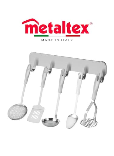 Kristall Kitchen Utensil Set &acirc;&euro;&ldquo; 5-Piece Stainless Steel Cooking Essentials