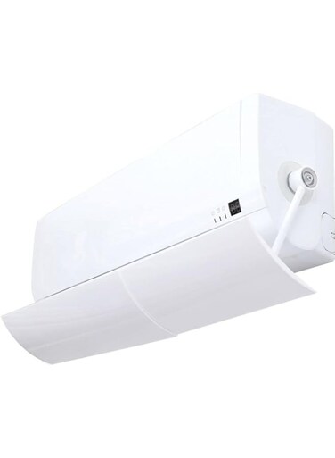 BePrincess Split AC adjustable flow Deflector Air Conditioner Deflector Air Wing Air Cooled Anti Blast Baffle Wind Direction Telescopic Windshield for Home