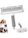 Joyzzz Pet Hair Remover Roller, Reusable Fur Remover with Comfortable Non-Slip Handle, Multi-Surface Fur Removal Tool, Portable Extra Sticky Pet Lint Roller for Couch, Carpet, Bedding (White)