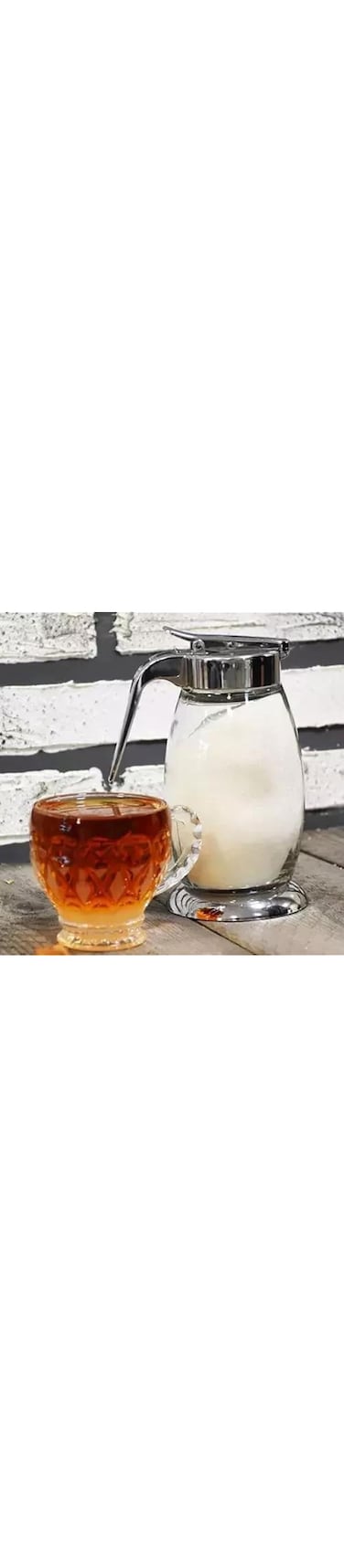 Fitto Sugar/Syrup Dispenser with Cast Zinc Top 600ml