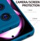 Case for Xiaomi Redmi Note 12 Pro,Camera Protection with Liquid Gel Rubber Bumper Case with Soft Microfiber Lining Cushion Slim Shell Shockproof Protective Cover for Redmi Note 12 Pro 5G (Blue)