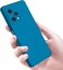 Case for Xiaomi Redmi Note 12 Pro,Camera Protection with Liquid Gel Rubber Bumper Case with Soft Microfiber Lining Cushion Slim Shell Shockproof Protective Cover for Redmi Note 12 Pro 5G (Blue)