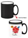 Color Changing Heat Sensitive Ceramic Mug, Image Revealed When HOT Liquid is Added! What a beautiful day