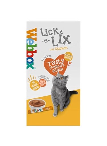 Webbox Lick-e-Lix Yoghurt Chicken 75g