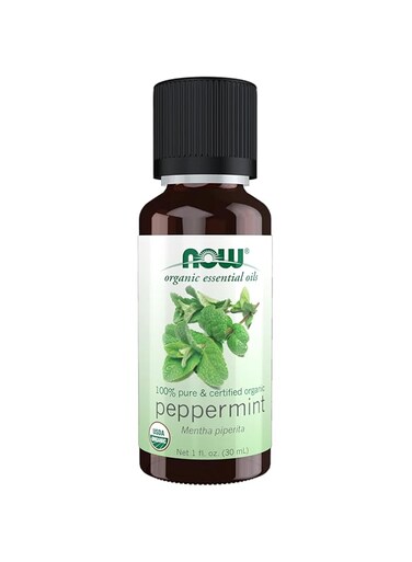 Now Solutions Peppermint Oil Organic, 1 Oz.