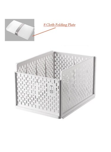 Storage Basket In Wardrobe Organizer