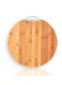 Wooden Chopping Board Bamboo Cutting Board ROUND Diameter 34cm x1.8 cm