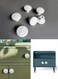 Pcs Vintage White Knobs Handle Pulls 35mm Plastic Round Knobs for Cabinet Drawer Kitchen Bathroom Cupboard Home Office Furniture