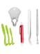Tick Removal Tool for Dogs, Stainless Steel Tick Tweezers Remover Tick Key Remover Tool Kit, 4 Pack Quick &amp; Safe Tick Twister Remover for Dogs Cats Human