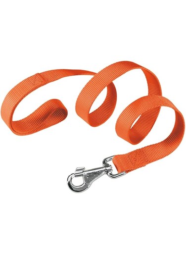 Ferplast Club G Nylon Dog Leash Color - Orange, Dimension - 10mm X L 120cm