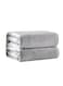 Fleece Bed Blanket Combination Grey 228x275cm