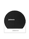 Antimicrobial Anti-Mold TPU Cutting Board - Semi-Circular Kitchen Chopping Board With Non-Slip Surface, Flexible Plastic Board For Baby Food, Bendable For Easy Food Transfer &amp; Standing Storage 30x26x0.4 cm , Black