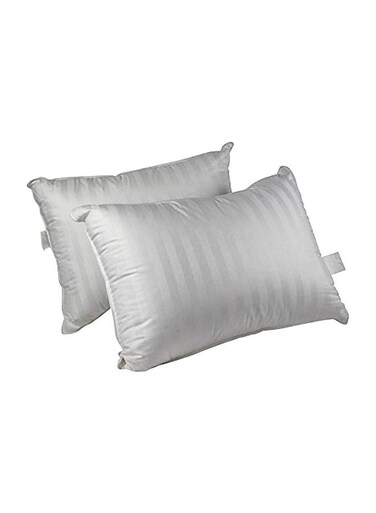 Bedding 2-Piece Cotton Bed Pillows White Queen