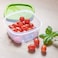 5-Piece Food Storage Container Set - Fridge Storage, Usable Plastic Bowls with Extra Small Containers