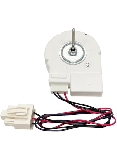12V 4W Refrigerator Evaporator Fan Motor Replacement for Midea BCD-330WTV 50240401000p ZWF-02-4 CW Freezer Condenser Motor for Vissani/Frigidaire/Magick Chef/Ever Chill Refrigerator Parts