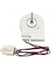 12V 4W Refrigerator Evaporator Fan Motor Replacement for Midea BCD-330WTV 50240401000p ZWF-02-4 CW Freezer Condenser Motor for Vissani/Frigidaire/Magick Chef/Ever Chill Refrigerator Parts