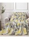 UAE - Premium Summer blankets - Amazing throw for watching TVs and chilling home (Double, Yellow)