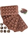 Tepengdie Silicone Chocolate Moulds - 6 Pack &ndash; Non-Stick Chocolate Mould &ndash; BPA Free Silicone Mould