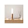 Modern Simple Bedside LED Wall Sconce, 8 x 5 x 21 cm, Brown, Wall Mount, 270&deg; Rotatable