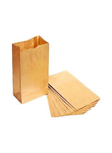 36-Piece Sandwich Paper Bag Beige