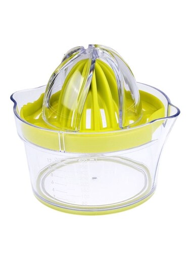 Manual Fruit Squeezer Yellow/Clear