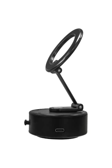 Foldable full-size Bluetooth keyboard with touchpad and PU leather cover for iOS, Windows &amp; travel.