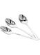 Delcasa DC1470 3 Pcs Stainless Steel Tea Spoon - Plain Pattern Cutlery, Dishwasher Safe, Mirror Polished, Ergonomic Handle   Stainless Steel Material   Perfect for Home, Hotel &amp; More