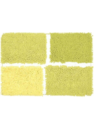 Homewell Plantation Bath Mat 70 X 50 Cm - Green