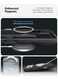 Mobcos iPhone 17 Pro Max Black Elite Ring Premium Silicone MagSafe Case for iPhone   Silky Soft Touch   Military-Grade Shockproof Protection   Strong Magnetic Compatibility   Luxury Slim Cover