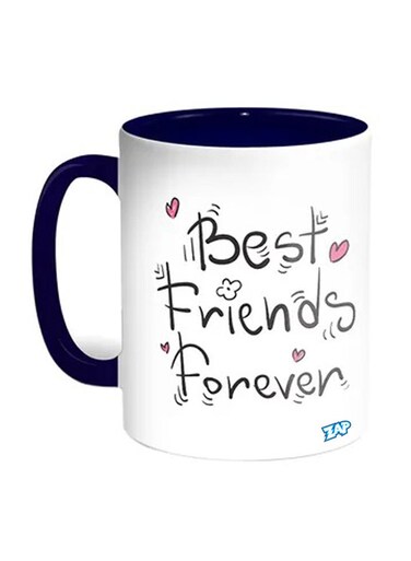 Best Friends Forever Printed Coffee Mug Multicolour