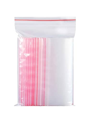 ALMEKAQUZ 100 Pcs Clear Plastic Ziplock Bag,Reusable Thickened OPP Ziplock Bag,4x6 Inch Zip Lock Plastic Bag,Suitable for Packaging,Storage,Travel