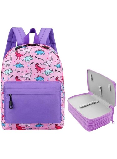 Star Babies Back to School (School Bag with Pencil Case - Free) - Lavender