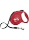 Flexi FUN retractable lead size M, Tape 5 m, for dogs up to 25 kg, red.