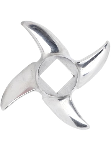 Luqeeg Stainless Steel Knife Cutter Replacement for Grinders, Accurate Cutting Meat Grinder Blade, Compatible with Various Brands for Grinding Meat, Seafood, and Ingredients