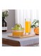 Manual Hand Fruit Squeezer Green/Clear